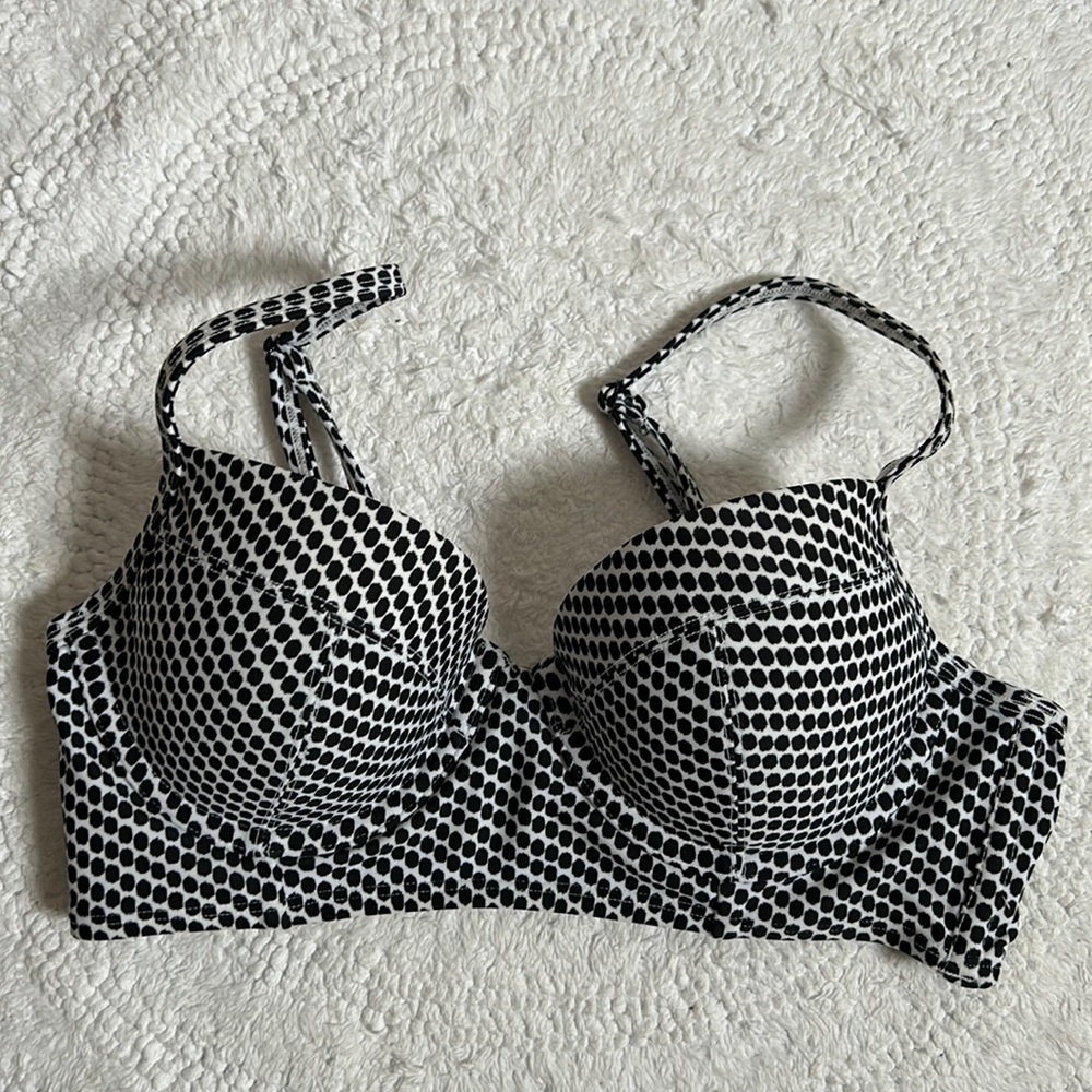Old Navy Small Polka Dot Print Top with Underwire